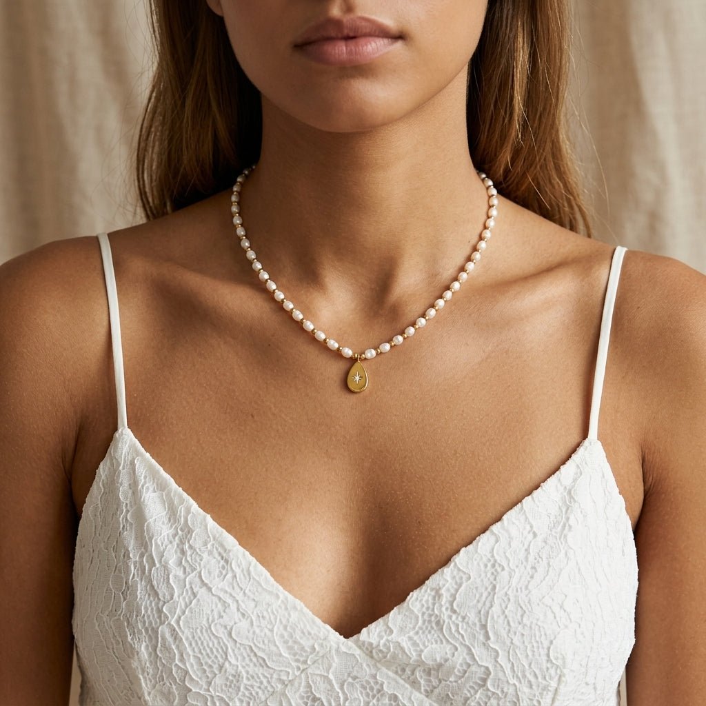Star Pearl Necklace