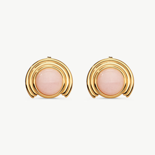Pink Stud Earrings