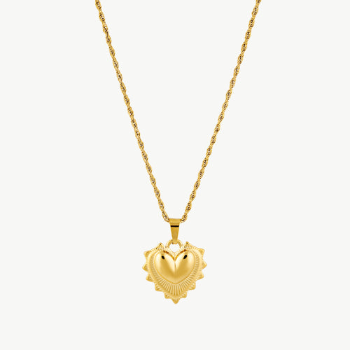 Puffy Heart Necklace