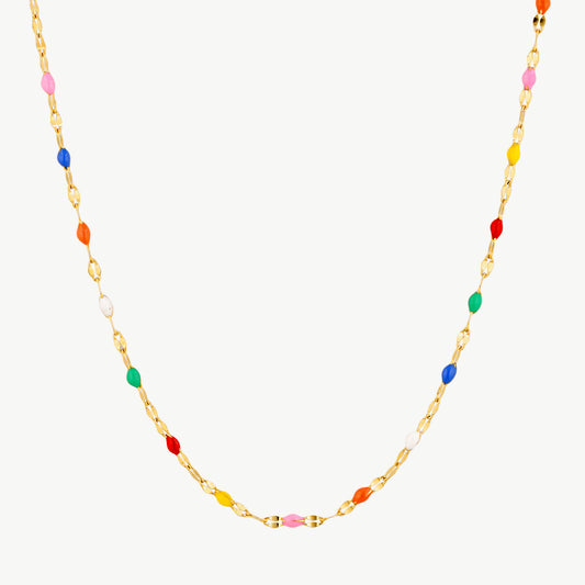 Rainbow Chain Necklace