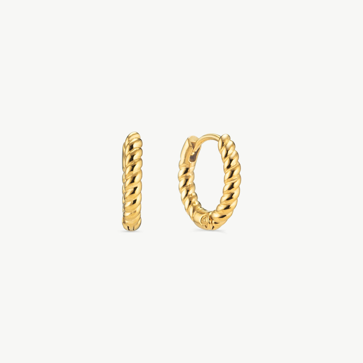 Rope Hoop Earrings