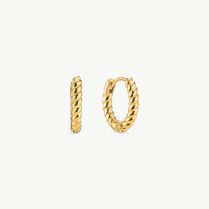 Rope Hoop Earrings