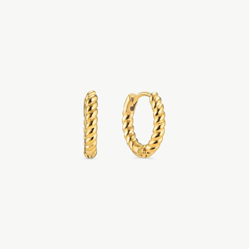 Rope Hoop Earrings