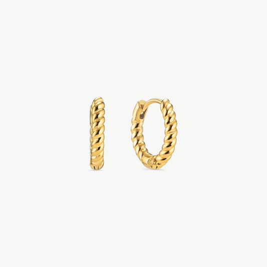 Rope Hoop Earrings