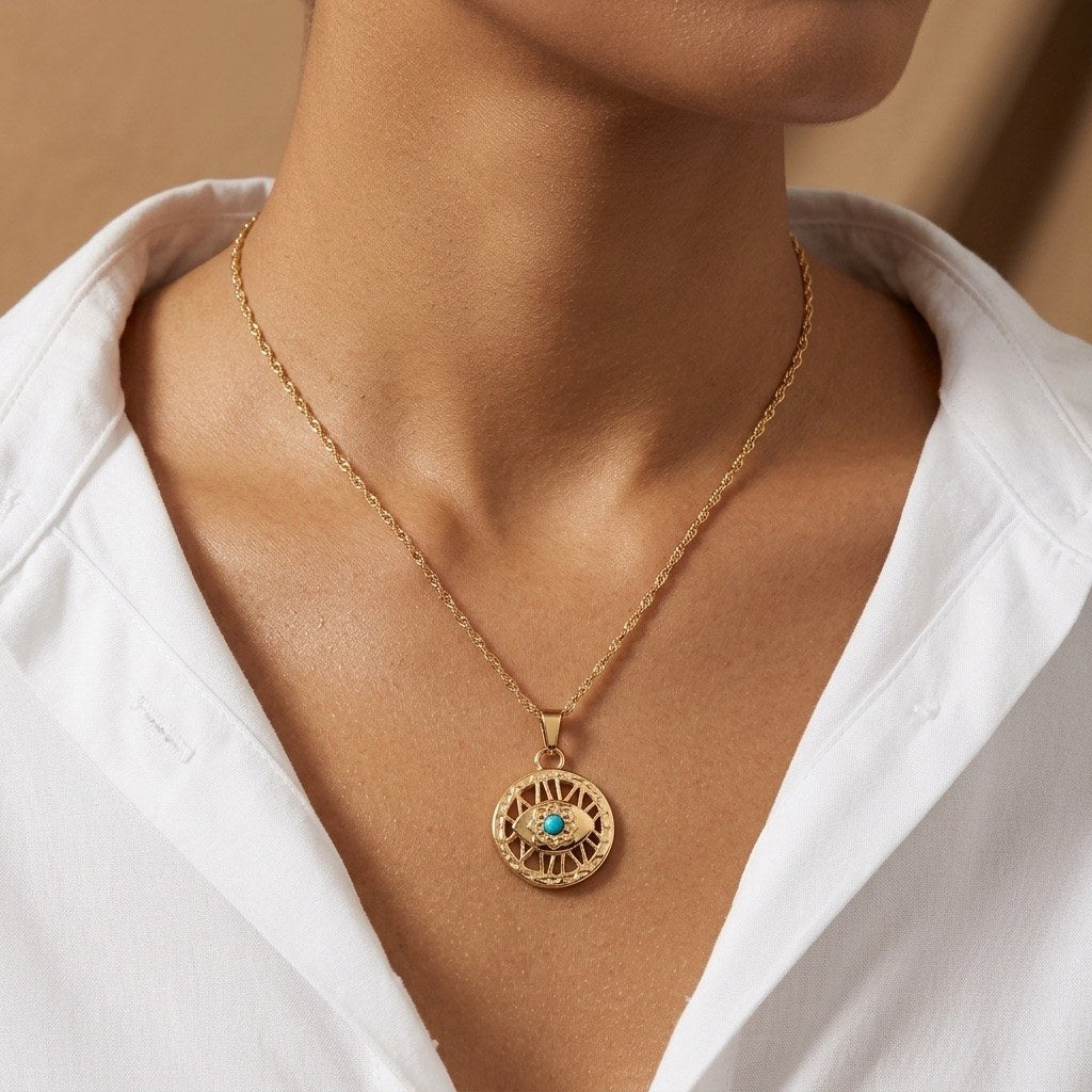 Evil Eye Charm Necklace
