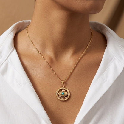 Evil Eye Charm Necklace