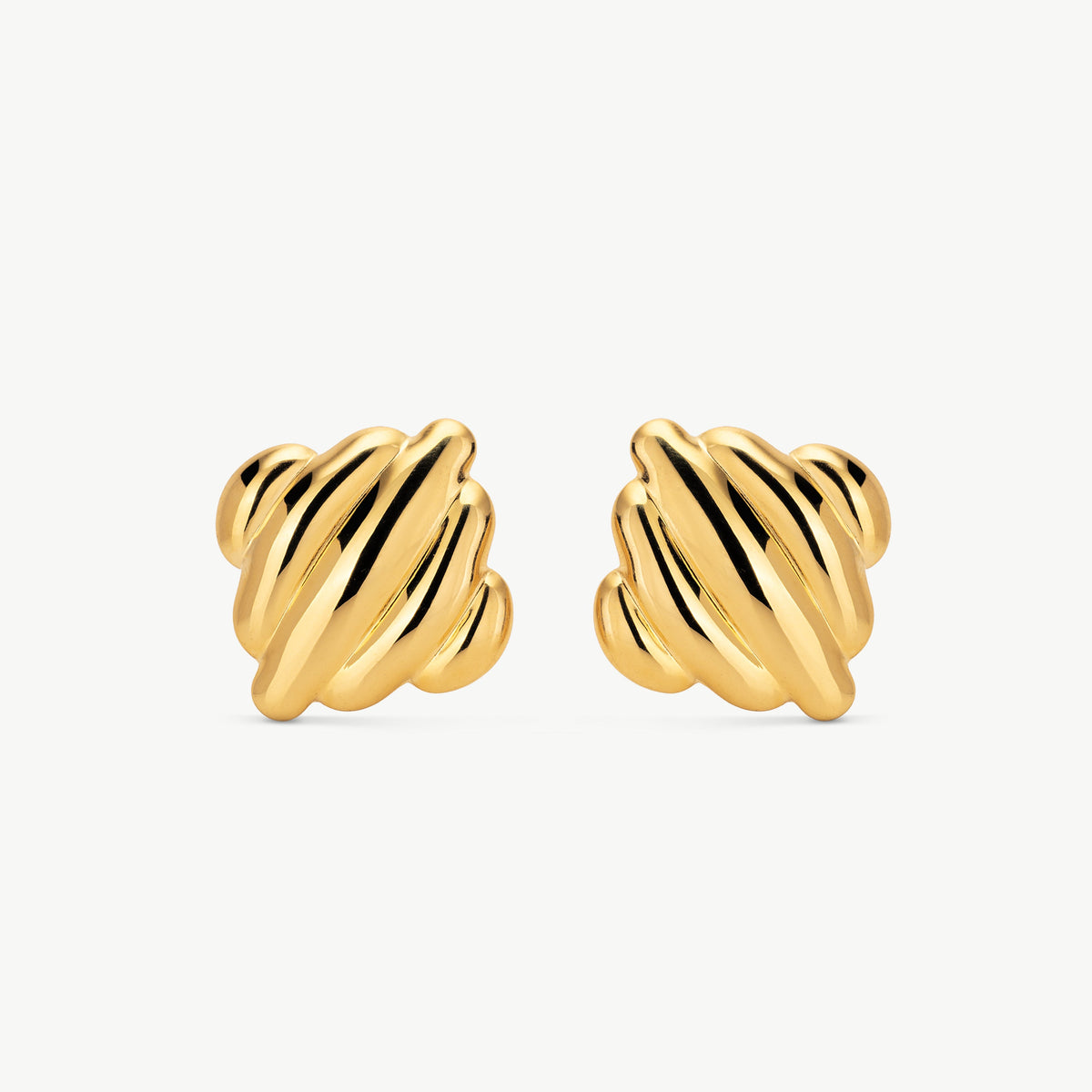 Square Stud Earrings