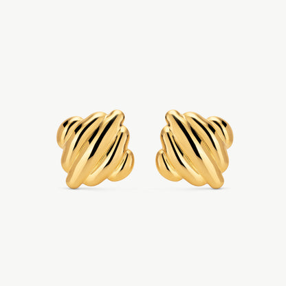 Square Stud Earrings