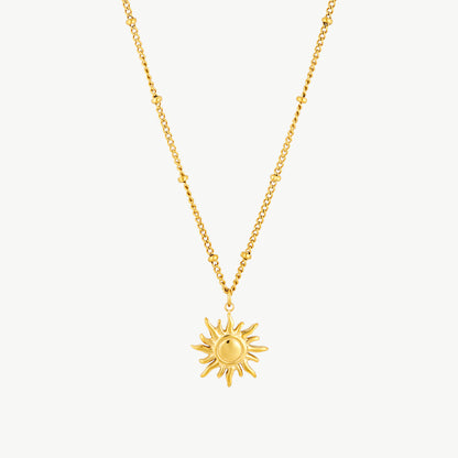 Sun Charm Necklace