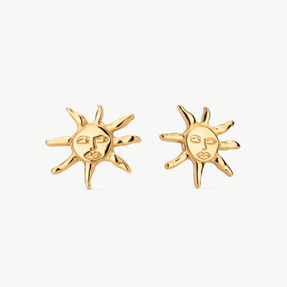 Sun Stud Earrings