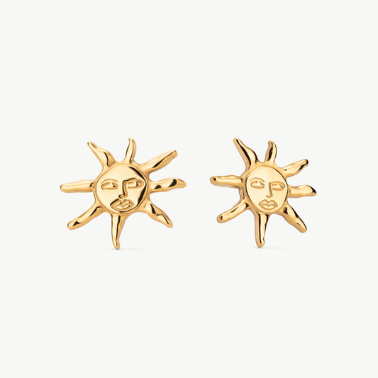 Sun Stud Earrings