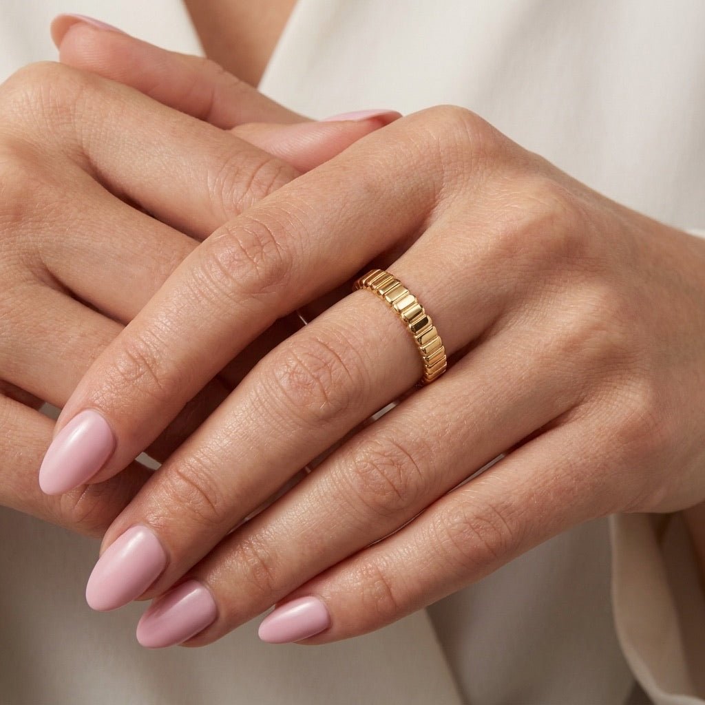 Gold Stacking Ring