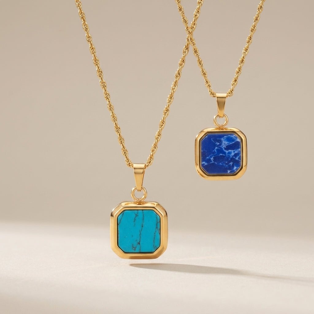 Turquoise Pendant Necklace