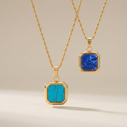 Turquoise Pendant Necklace