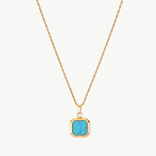 Turquoise Pendant Necklace