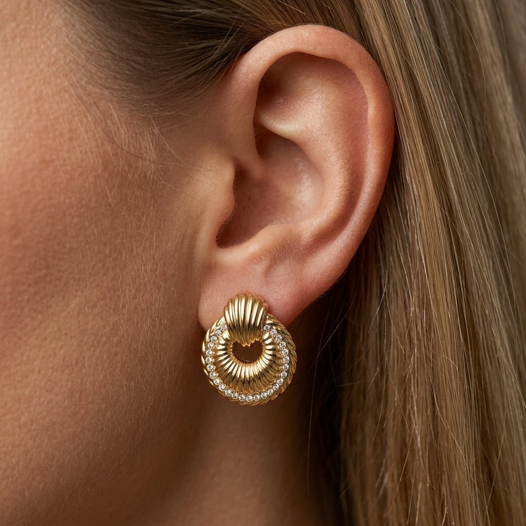Vintage Gold Earrings
