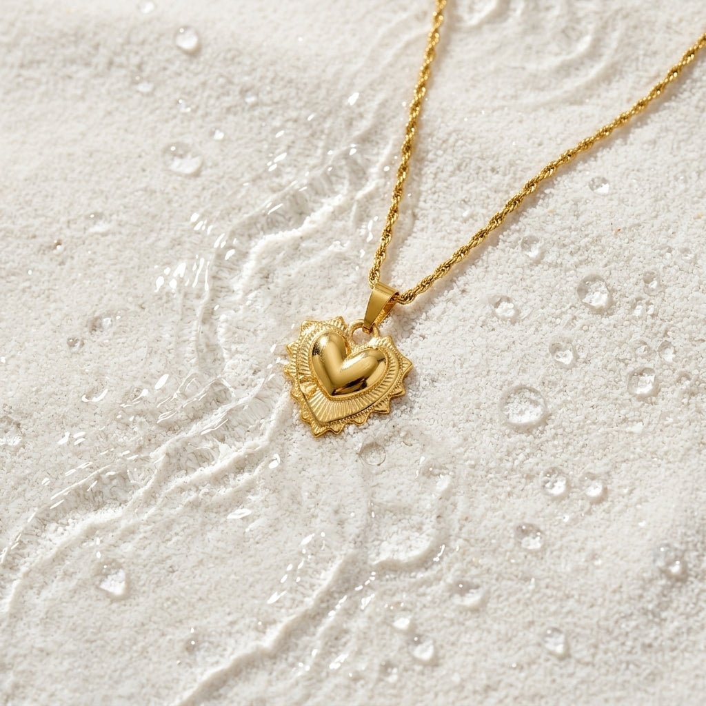 Puffy Heart Necklace