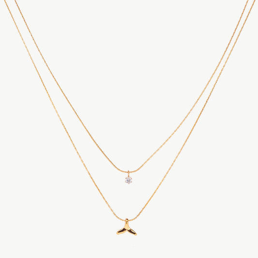 Whale Tail Necklace